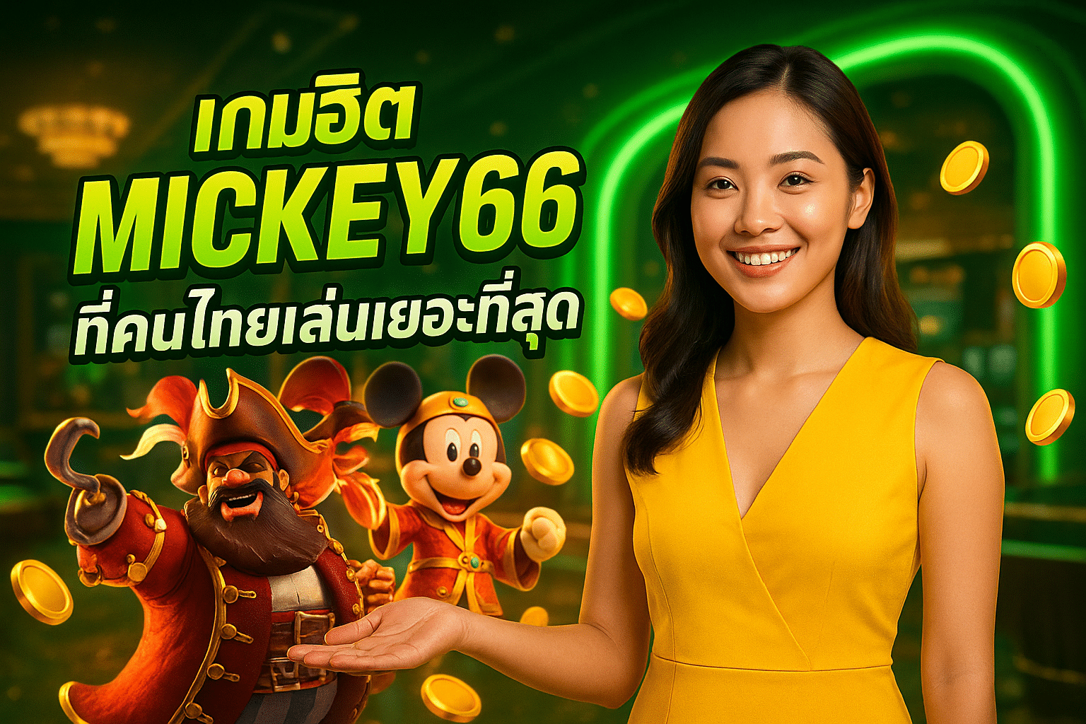 เกมฮิต MICKEY66 ที่คนไทยเล่นเยอะที่สุด