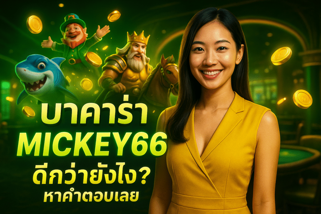 บาคาร่า MICKEY66 ดีกว่ายังไง? หาคำตอบเลย
